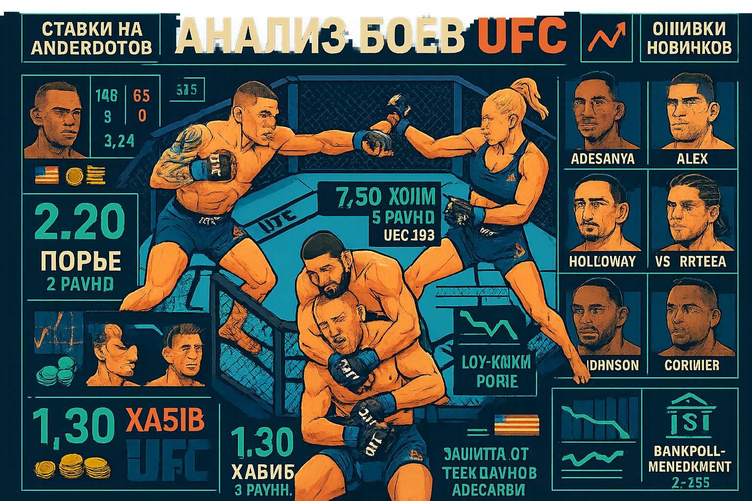 Учимся на конкретных примерах: ставки UFC