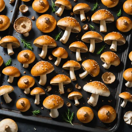 Шампиньоны запечённые в духовке: искусство вкусного и полезного блюда